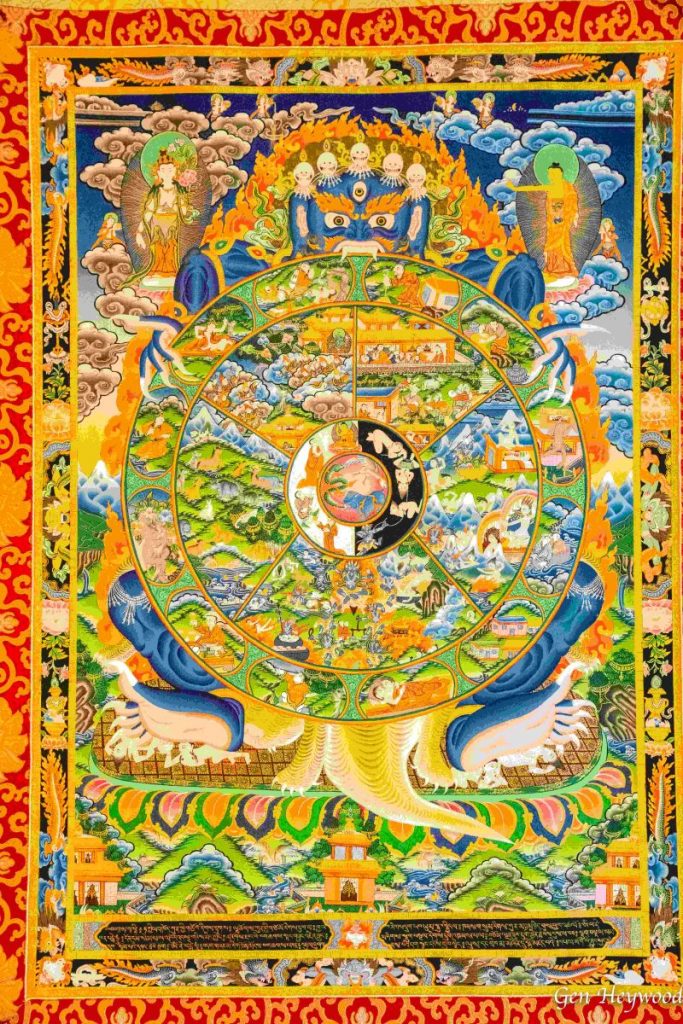 Thangka in der BGH